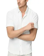 Robert Graham Hammond Textured Tailored Fit Button Down Shirt