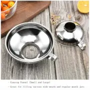 2 Pack Mason Jar Funnel Canning Funnel For Wide And Regular Jars Stainless Steel