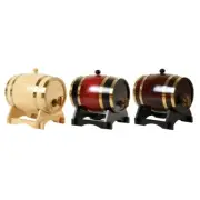 5L Wine Barrel Dispenser Bucket Casks For Bourbon Whiskey Restaurant Decor (USA)