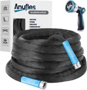 Expanding Expandable Flexible Garden Water Hose w Spray Nozzle 25, 50, 100FT