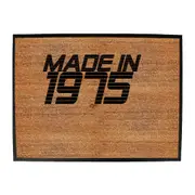 Made In 1975 - Funny Novelty Doormat Man Cave Floor mat
