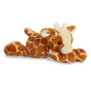 Aurora - Medium Orange Flopsie - 12" Gio Giraffe - Adorable Stuffed Animal