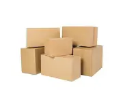 Mailing Box 10PCS Brown Corrugated Cardboard