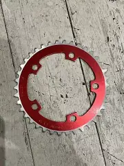 NOS Old school BMX Vintage SUGINO 38T RED Chainring