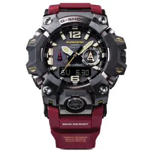 【CASIO 卡西歐】G-SHOCK MUDMASTER系列 旗艦錶款 太陽能 藍芽 多功能腕錶 母親節 禮物(GWG-B1000-1A4)