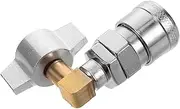 GANAZONO Quick Connect Valve for Air Compressor Air Outlet Adapter Hose Connector for Truck