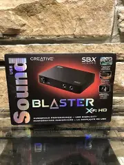 Creative Sound Blaster SB1240 X-Fi HD USB Audio System with Phono Preamp SEALED