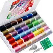 Sewing Thread kit 42 Color Set of Handy Polyester Thread