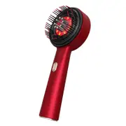 Red Light Hair Massager Multipurpose Scalp Massaging Brush with Red Light Oil Applicator