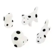 4 Pcs Ceramic Puppy Chopstick Holders Silverware Elegant Chopsticks Organizer