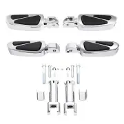 Chrome Rider Passenger Footpeg Footrest Bracket Fit For Harley Softail 2018-2022
