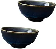 Mikinona 2pcs Japanese Style Ceramic Sake Cups Glazed Sake Serving Tea Cups for Wine and Tea Tasting Present for Friends for Entertaining Guests