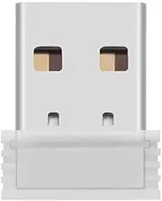 Replacement USB Receiver for WGJP-038-3 Wireless Keyboard Mouse Kit - White