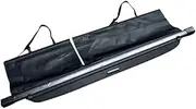 Rear Trunk Cargo Cover,Fit For CRV, CR-V 2002-2006 Shield Shade Curtain Partition Board Privacy Blinds safety Accessories Retractable Trunk Divider(Black)