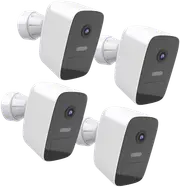 Connect SmartHome 2K Outdoor Camera 4 Pack