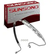Sunsong 3402488 Power Steering Pressure Line Hose Assembly
