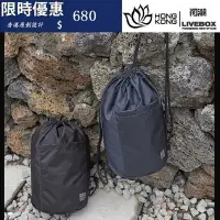 在飛比找Yahoo!奇摩拍賣優惠-抽繩雙肩包 〖閃潮〗香港原創TOUGH設計新款束口袋男女健身