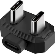 U-Shaped Type C OTG Adapter Fast Data Transfer USB C Charging Converter for Microphone Mobile Phone Adapter