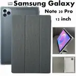 SAMSUNG 適用於三星 GALAXY NOTE 20 NOTE20 PRO 12 英寸人造皮革翻蓋保護套帶立式功能保