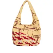[Jw Anderson] Jw Anderson Beaded-pattern Shoulder Bag ONE SIZE YELLOW/RED