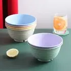 1100ml Soup Bowl Thickened Container Bpa Free Lunch Salad Bowl Nordic Style