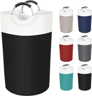 90L Laundry Basket, Freestanding Laundry Hamper, Collapsible Dirty Clothes Hampe
