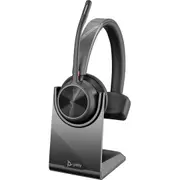 Poly Voyager 4300 UC 4310 Wired/Wireless Over-the-head, On-ear Mono Headset - Black - Microsoft Teams Certification - Google Assistant, Siri - - - cm
