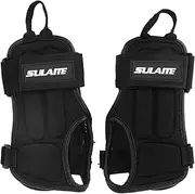 Skating Palm Protector, Hand Protection Cushion with Elastic Fixing Straps - Portable Skating Wrist Hands Support for Training Astray