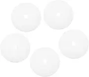 VINTORKY 5pcs Round Silicone Dehydrator Mats Non Stick Food Dryer Liners for Fruit Meat with Center Hole Convenient Drying Sheets for Dehydrators
