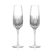 Waterford Lismore Diamond Essence Flute, Set of 2