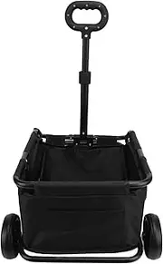 Dog Stroller, Carbon Steel 15.43 Load Capacity Lightweight Folding Pet Carrier with Wheels, Pet Travel Cart Cat Puppy Stroller for Small Medium Pet