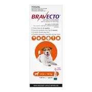 Bravecto Dog Spot On 250Mg Orange >4.5-10Kg