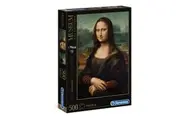 500pc Clementoni Mona Lisa 36x49cm Jigsaw Puzzle Pieces Family Kids Game Toy