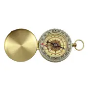 Pocket Brass Watch Style Military Army Luminous Compass Outdoor Camping Hiking a