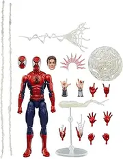 Marvel Legends Maximum Series Spider-Man, Deluxe Spider-Man Comics Collectible 6-Inch Action Figure; Amazing Articulation; Spectacular Accessories