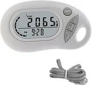Ysyaxsyt Portable Pedometer Large Screen Step Counter Tracker No Phone or App Needed Precise Mini Pedometer