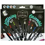 Manuscript CalliCreative Lettering Kit 15 Piece