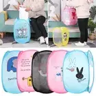 Storage Kids Toys Sundries Laundry Baskets Dirty Sorting Hamper Mesh Laundry