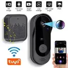 Smart Wireless Video Doorbell WiFi Security Camera Bell Door Ring Intercom 32GB