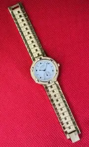 NOS Lassale Chronograph Watch 8m25-7100 Dial Quartz Parts No Movement