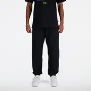 [New Balance] New Balance Small Logo Brushed Fleece Joggers - Men Pants