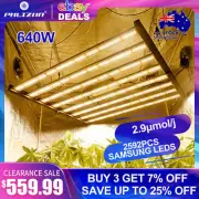 Spider 640W LED Grow Light Sunlike Full Spectrum for Commercial Grow CO2 Indoor