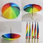 JUMBO RAINBOW 高爾夫傘 JUMBO RAINBOW UMBRELLA 防紫外線雨傘 JUMBO RAINB