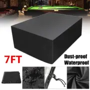 7FT Pool Table Cover Waterproof Dustproof Indoor Outdoor Billiard Snooker Covers