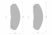 Bosch Front Brake Pads for Holden Colorado RC 2.4L Petrol Y24SE 2008 - 2012