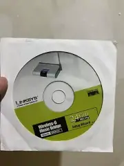 Cisco-Linksys WMB54G Wireless-G Music Bridge Adapter Router INSTALL DISC ONLY