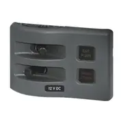 Blue Sea Systems WeatherDeck Fused 2 Switch Panel