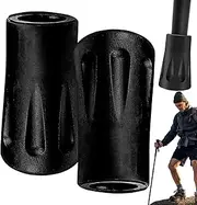 Tips for hiking poles, non-slip accessories, replacement tips, robust sustainable rubber feet, compatible with most poles used during mountain hikes, which last a longer life