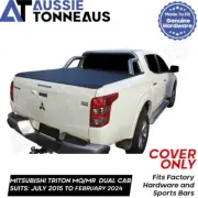 AT Replacement Clip On Tonneau Cover ONLY For Mitsubishi Triton MQ/MR D/C (W/SB) (for: Mitsubishi)