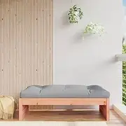 Sectional Sofa, Garden Footstool 120x80 cm Solid Wood Douglas